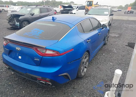 2018 Kia Stinger Gt2 from USA, damaged, VIN KNAE55LC1J6020697
